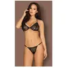 Obsessive Ensemble 2 Pièces Pantheria Léopard Noir