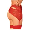 Obsessive Atenica Porte-jarretelles Rouge XS/S