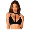 Obsessive - Soutien-gorge Brasica avec Collier - Noir