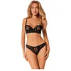 OBSESSIVE SETS Serena Love - Ensemble en Dentelle - Noir