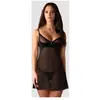 Obsessive - Stelisa Chemise & String - Noir