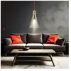 Suspension Suspension Plafond Salle d'étude Luminaire Verre Chrome Spo...