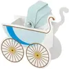 Boîte Landau en papier It's a Boy (10 pièces)