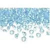 Party-Decoration P&D Lot de 100 Pierres décoratives en Strass de 1,2 cm // Décoration de Table pour Mariage, baptême, Communion, décoration de Table (Turquoise)