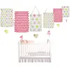 Guirlande lanterne rose anniversaire 1 an  