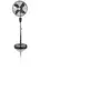 Mpm Ventilateur à pied métallique de style rétro-oscillant 45 cm réglable en hauteur,, MWP-13M, 50, Noir