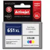 ActiveJet AH-651CRX Ink (Replacement for HP 651 C2P11AE, Premium, 18 ML, Couleur)