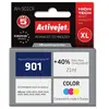 Activejet ah-c56 cartouche dencre bleu, rose, jaune