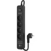 Kerg M02523 Multiprise Usb C/a 4 Prises Avec Interrupteur 3 M 16a