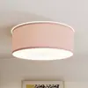 TK Lighting Plafonnier Rondo Kids, Ø 38 cm, rose