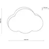 Applique murale LED Cloud - Blanc TU
