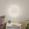 TK Lighting Applique murale Lunia New, blanc, Ø 20 cm