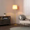 TK Lighting Lampe sur pied Nicola, jaune