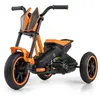 Milly Mally Kart à pédales Rider Orange Noir