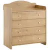 Megeve Commode avec plan à langer Chêne
