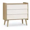 Commode bébé Vintage Fresh Sable et Blanc