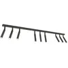 EMIBIG LIGHTING Spot pour plafond Ivi, 9 lampes, longueur 116 cm, noir, métal, G9