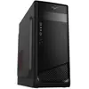 Akyga AK995BK - Tour - ATX - pas d'alimentation - noir - USB/Audio