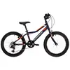 Kross Vélo K Hexagon Mini 1.0 - Roues 20' pour Jeunes Cyclistes, Design Noir/Blanc/Orange