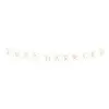 PartyDeco wYw Guirlande en Carton Just Married Blanche et dorée 15 x 155 cm