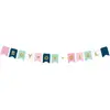 PartyDeco Guirlande en papier Boy or Girl