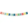 Guirlande Happy Birthday inscription Or 