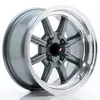 Jante Alu 14" Japan Racing JR19 14x8 ET-13 4x100 Gun Metal