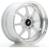 Jante Alu Japan Racing Tf2 7.5x15 4x100 Et30 Blanc Bord Poli