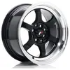 Jante Alu Japan Racing Jr12 10x18 5x114.3 Et0- Noir Brillant