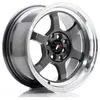Jante Alu Japan Racing Jr12 9x18 5x114.3 Et25 Gris Bord Poli