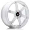 Jante Alu Japan Racing Jr3 15 Pouces - 8x15 4x100 Et25 Blanc