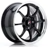 Jante Alu Japan Racing Jr5 7x15 4x100 Et35 Black Glossy Bord Poli