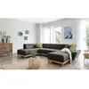 MIUFORM Dazzling Daisy canapé d'angle 8pl convertible, anthracite Dazz...