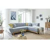 MIUFORM Dazzling Daisy canapé d'angle 6pl convertible, bleu clair Dazz...