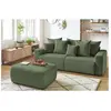 Accueil Séjour Pouf Bobochic Pouf envy velours côtelé Vert