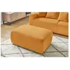 Bobochic - Fauteuil & pouf Pouf envy velours côtelé Jaune