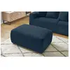Accueil Séjour Pouf Bobochic Pouf envy velours côtelé Bleu foncé