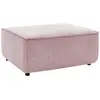 Accueil Séjour Pouf Bobochic Pouf nihad velours côtelé Violet