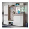 Paris Prix Ensemble dressing "gustavo iv" 210cm naturel & blanc