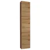 AC-DÉCO Vitrine Verticale - Switch Sw 1 - L 30 Cm X P 30 Cm X H 160 Cm - Bois