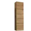 AC-DÉCO Vitrine Verticale - Switch Sw 2 - L 30 X P 30 Cm X H 120 Cm - Bois