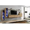 Assmann Electronic Meuble TV Mural Design "Switch XI" 330cm Naturel