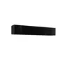 Rangement horizontal - AC-DÉCO - Fly 50 - Noir mat - PVC haute brillance - 150 cm x 30 cm x 29 cm
