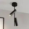 SIGMA Spot pour plafond Leda 2, à deux lampes, noir