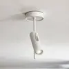 SIGMA Spot pour plafond Leda 1, à 1 lampe, blanc