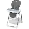 Lionelo Linn Plus Chaise Haute Multi-Position Réglable 2en1 Gris
