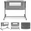 Kinderkraft Berceau cododo 3 en 1 NESTEE GROW 2 gris foncé