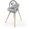 Kinderkraft Chaise haute FINI UP 2 en 1 gris