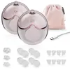 Kinderkraft Tire-lait électrique avec deux coques MAMAFLOW DOUBLE rose