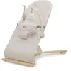 KINDERKRAFT Balancelle Électrique Bébé 2 En 1 Avec Fonction Transat Beige